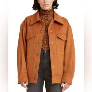 #16-NWT Levi’s Premium Varsity Wool Tucker